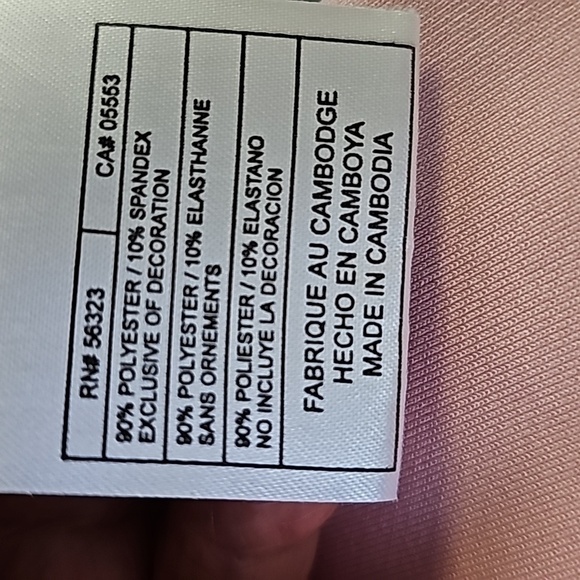 Nike athletic zipper jacket. Pink size medium (8-10) zipper pockets.  Very‎ good - Picture 10 of 12